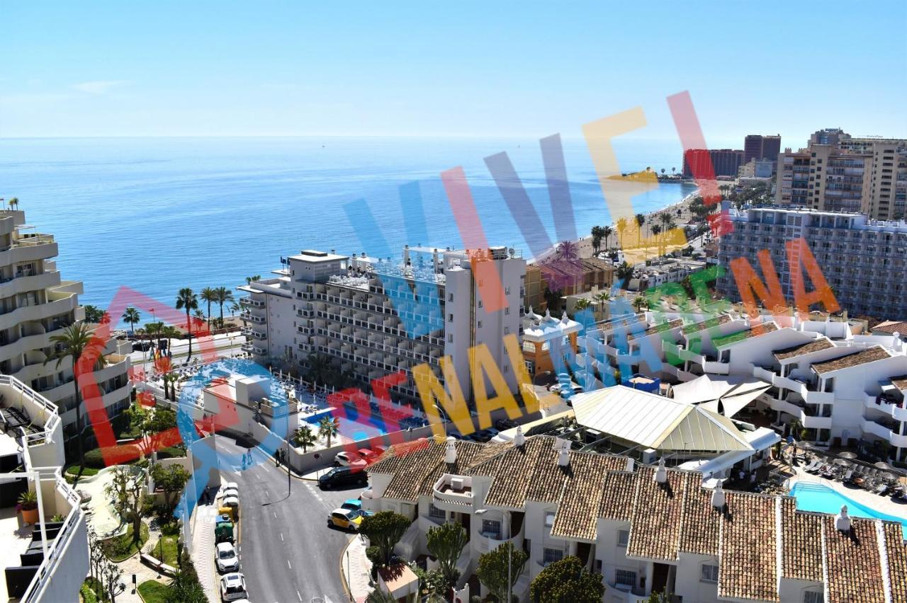 "Vive Benal Beach" Con Parque Acuatico Y 50M A La Playa 3918 Benalmádena Dış mekan fotoğraf